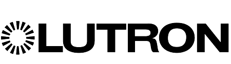 Lutron logo in black. We install Lutron products in smart homes