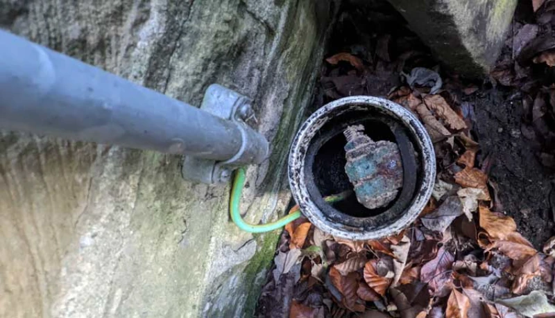 Earth Rod inspection for EV home charger installation and home networking