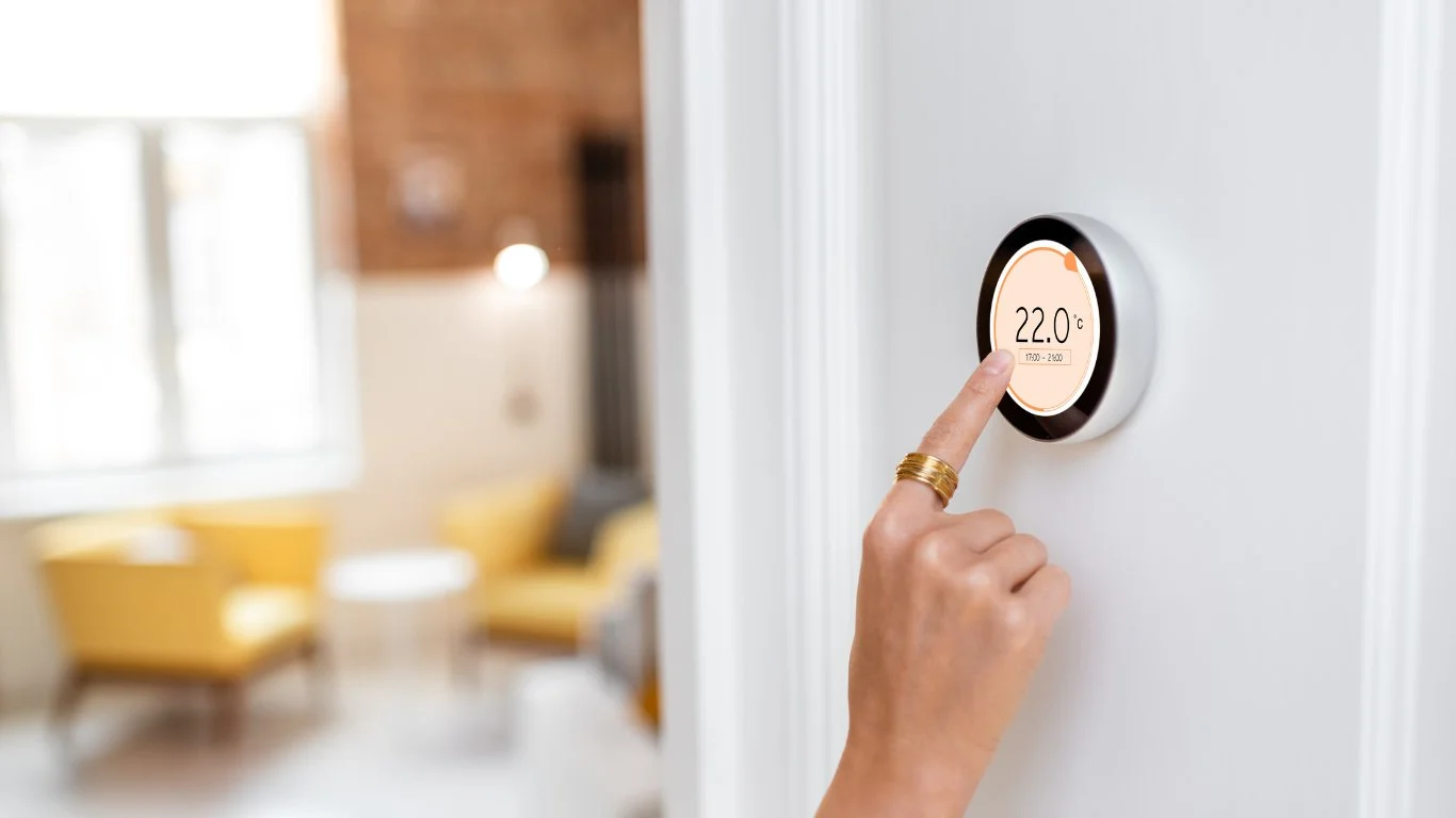 Smart home heating installation by Heritage Electrical Automation Experts.