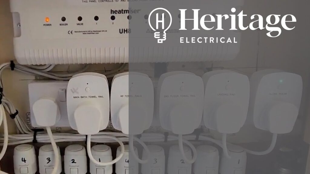 Heatmiser Neoplugs to control Towel Radiators and Outside Lights