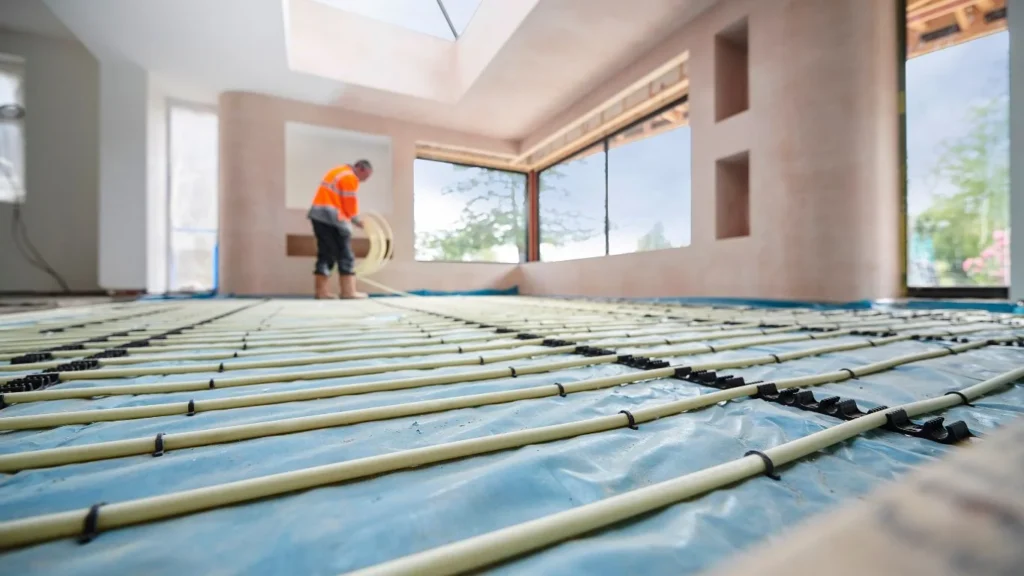 Heatmiser Underfloor Heating Installation